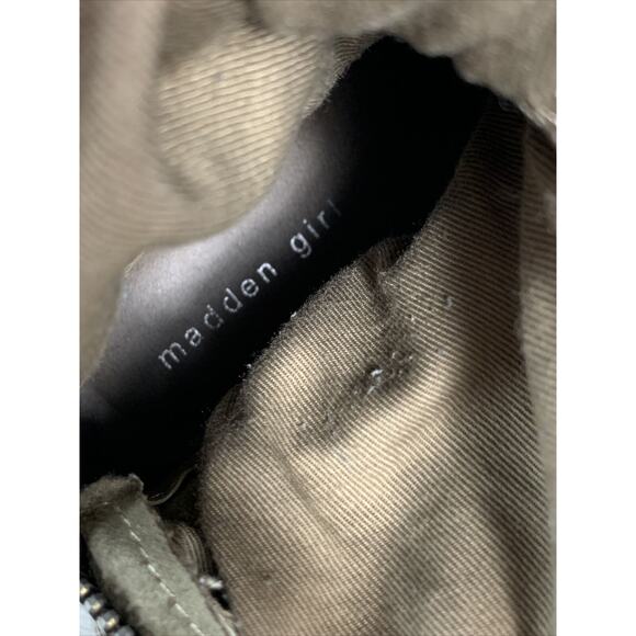 Madden Girl Womens Suede Knee High Boots Size 8 Slouch Comfort Round Toe - Picture 10 of 11